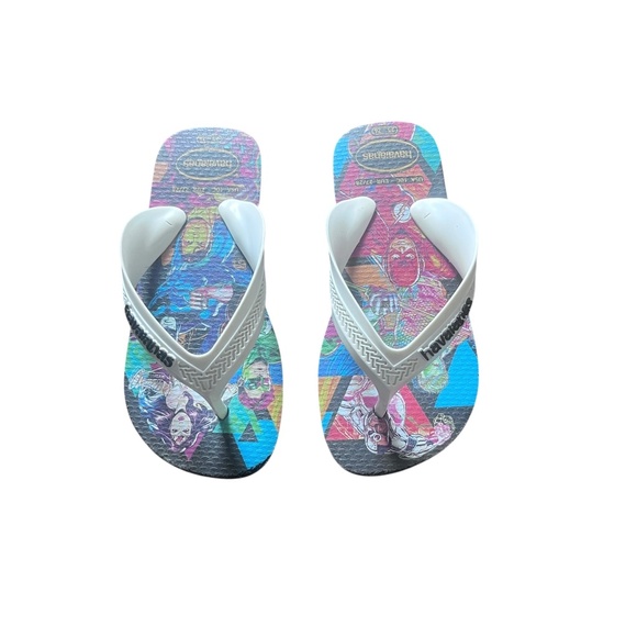 Havaianas Kid's Multi Color Marvel Sandals Size 10C (25-26) - Picture 1 of 6